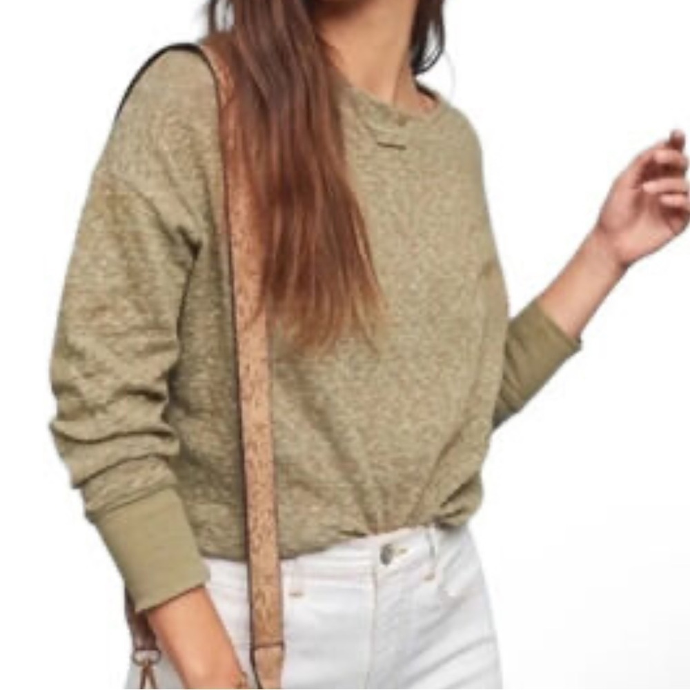 Anthropologie Green Light Knit Pullover Temecula Sweater